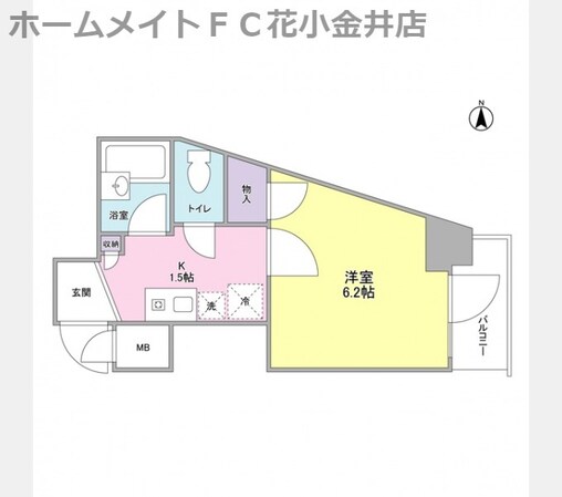 グリーンリーフの物件間取画像